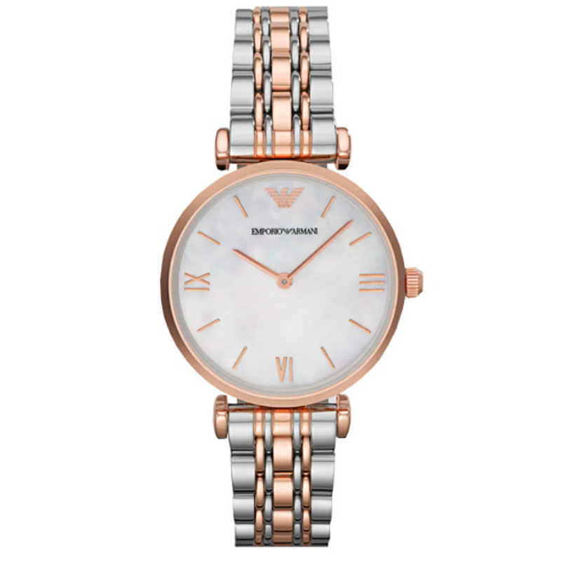 阿玛尼(Emporio Armani)手表钢制表带时尚休闲简