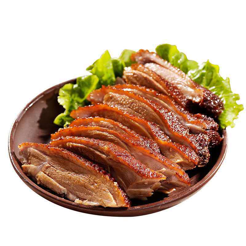 北京风味烤鸭600g真空河北特产北京烤鸭熟食鸭肉零食整鸭开袋