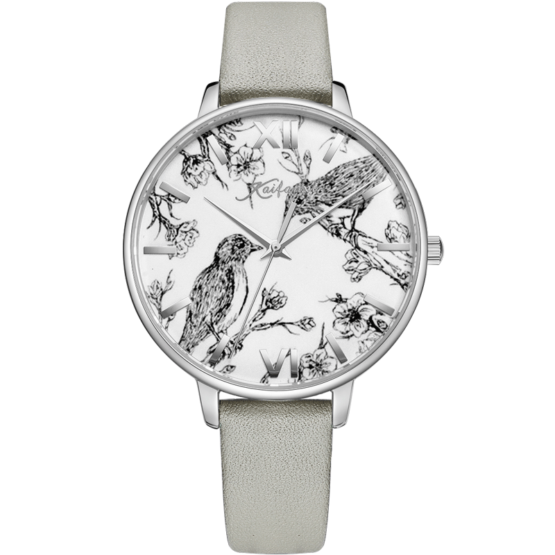 英国凯梵希正品手表 时尚潮流石英表皮带女士手表防水手表